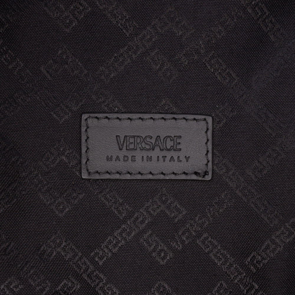 Pre-Loved Versace Nylon Logo Print Backpack - Picture 5 of 7